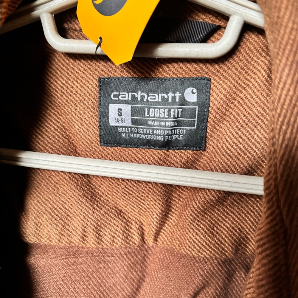 Carhartt Brown Loose Fit Jacket